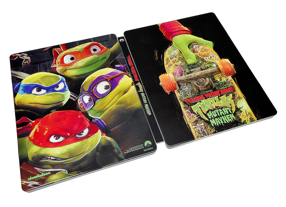 Fotografías del Steelbook de Ninja Turtles: Caos Mutante en UHD 4K y Blu-ray 11