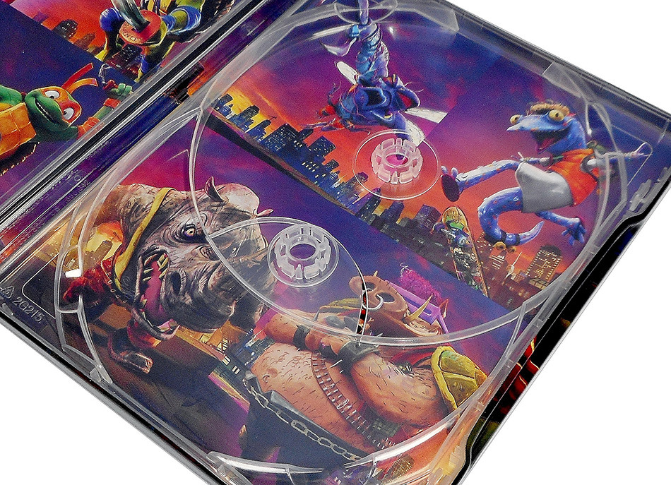 Fotografías del Steelbook de Ninja Turtles: Caos Mutante en UHD 4K y Blu-ray 14