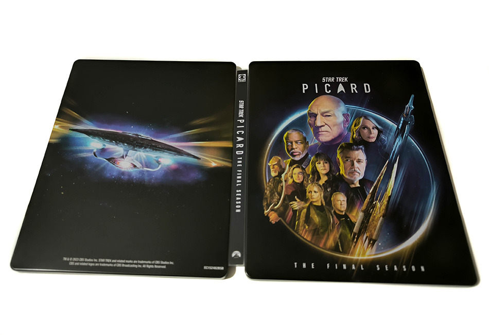 Fotografías del Steelbook de Star Trek: Picard 3ª temporada en Blu-ray 10