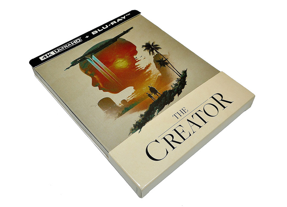 Fotografías del Steelbook de The Creator en UHD 4K y Blu-ray 2