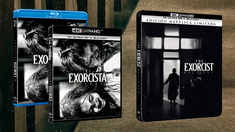 El Exorcista: Creyente en Blu-ray, UHD 4K y Steelbook 4K