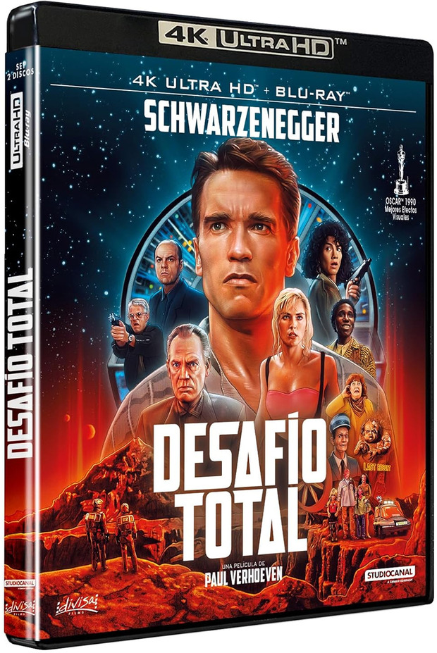 Extras de Desafío Total en Ultra HD Blu-ray