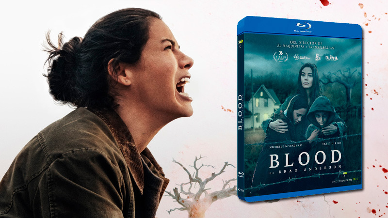 Blood de Brad Anderson en Blu-ray, protagonizada por Michelle Monaghan