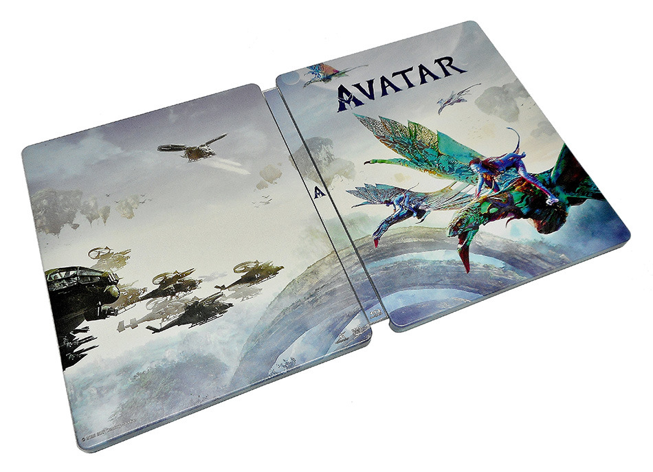 Fotografías del Steelbook de Avatar en UHD 4K y Blu-ray 10