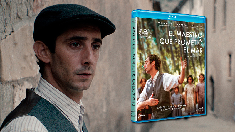 El Maestro que prometió el Mar en Blu-ray, basada en una historia real