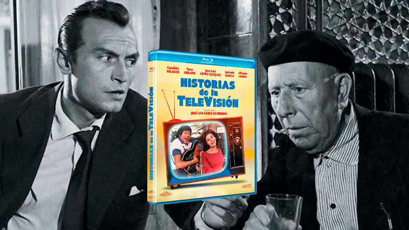 Historias de la Televisión en Blu-ray, con Concha Velasco y Tony Leblanc