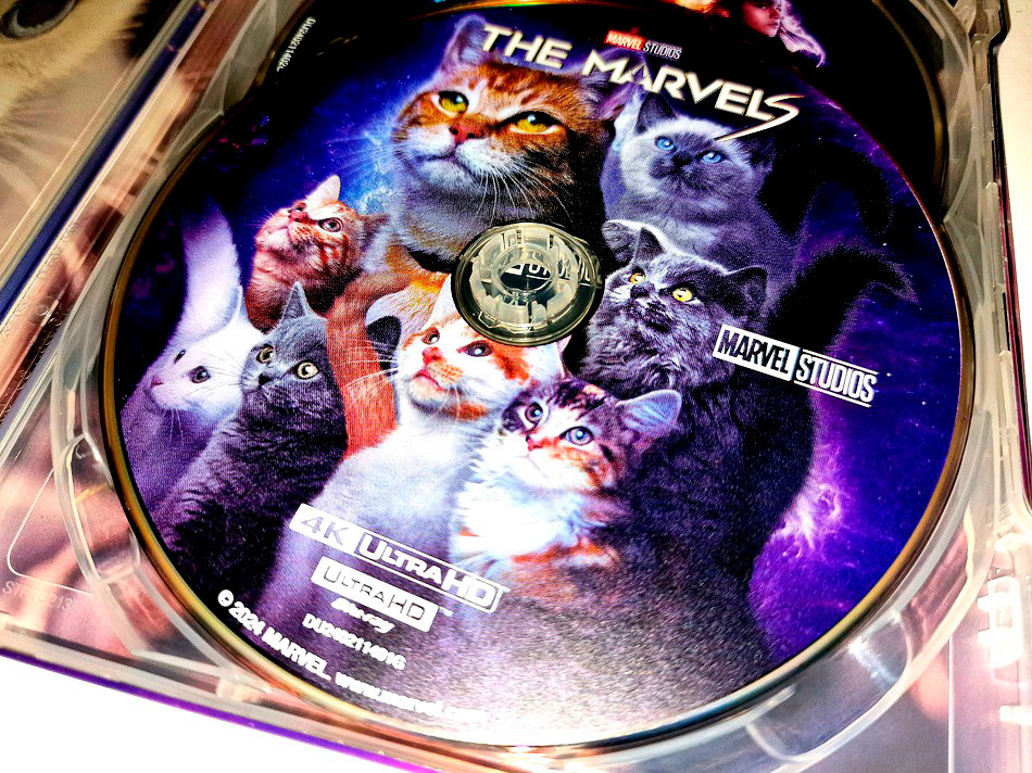 Fotografías del Steelbook de The Marvels en UHD 4K y Blu-ray 13