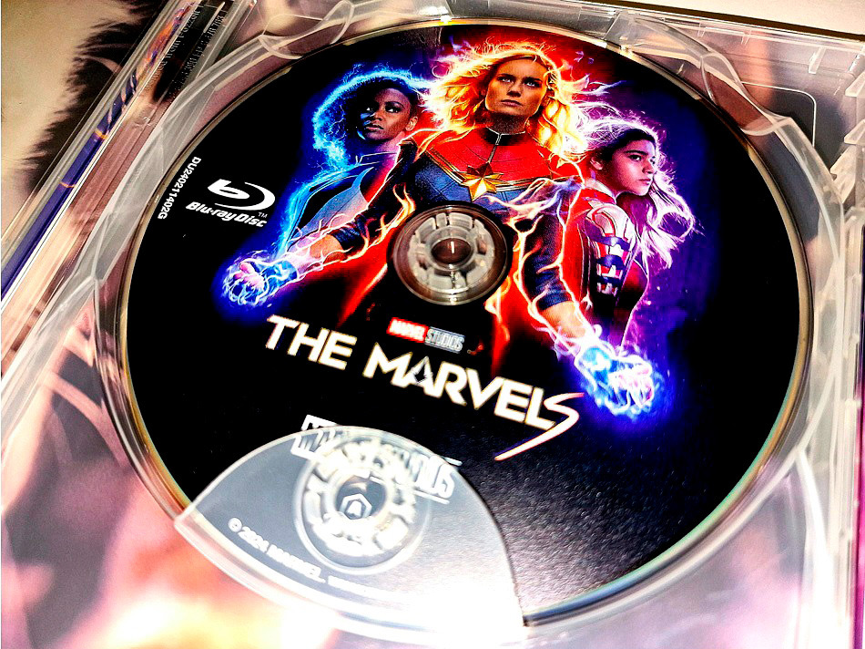 Fotografías del Steelbook de The Marvels en UHD 4K y Blu-ray 14