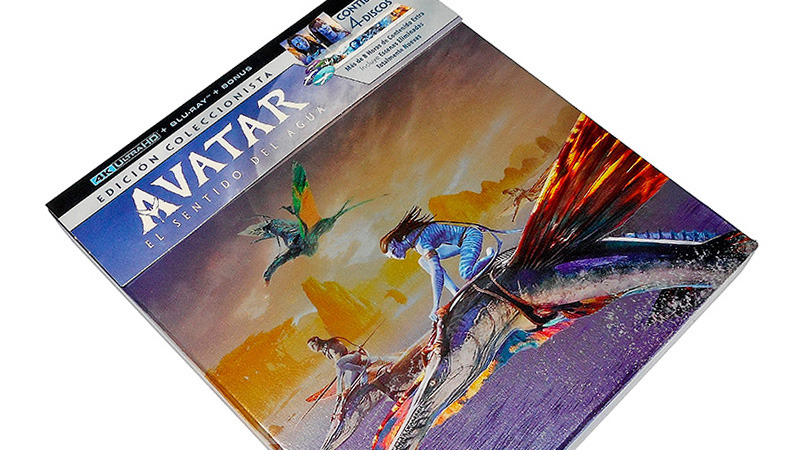 Fotografías de la edición coleccionista de Avatar: El Sentido del Agua en UHD 4K y Blu-ray