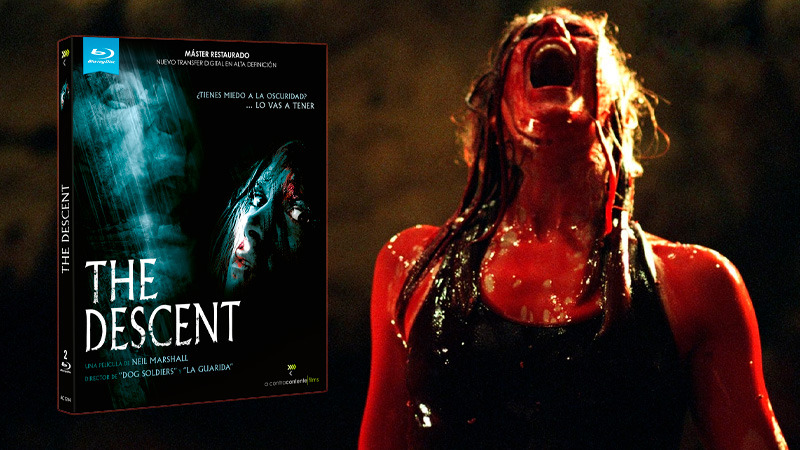 The Descent en Blu-ray con dos discos y casi tres horas de extras