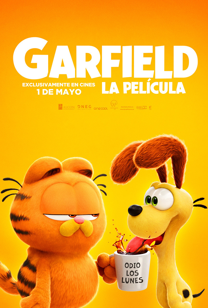 Nuevo tráiler y póster de la película de animación de Garfield