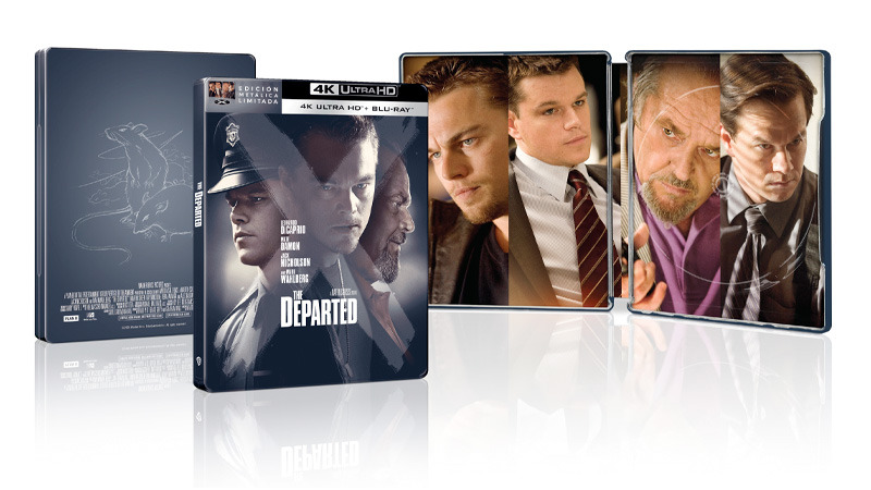 Se confirma el Steelbook de Infiltrados en UHD 4K