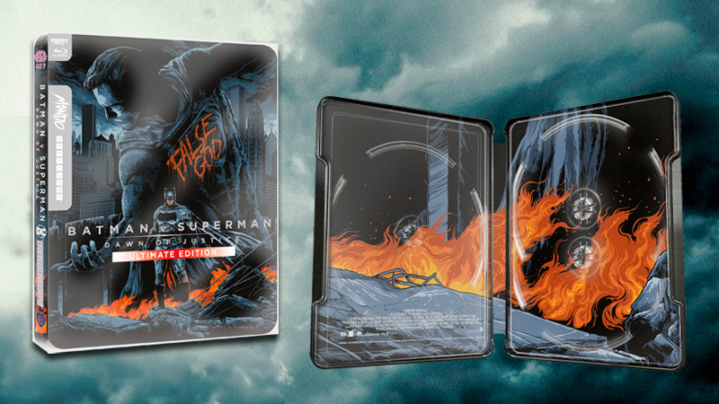 Steelbook de Mondo para Batman v Superman: El Amanecer de la Justicia en UHD 4K