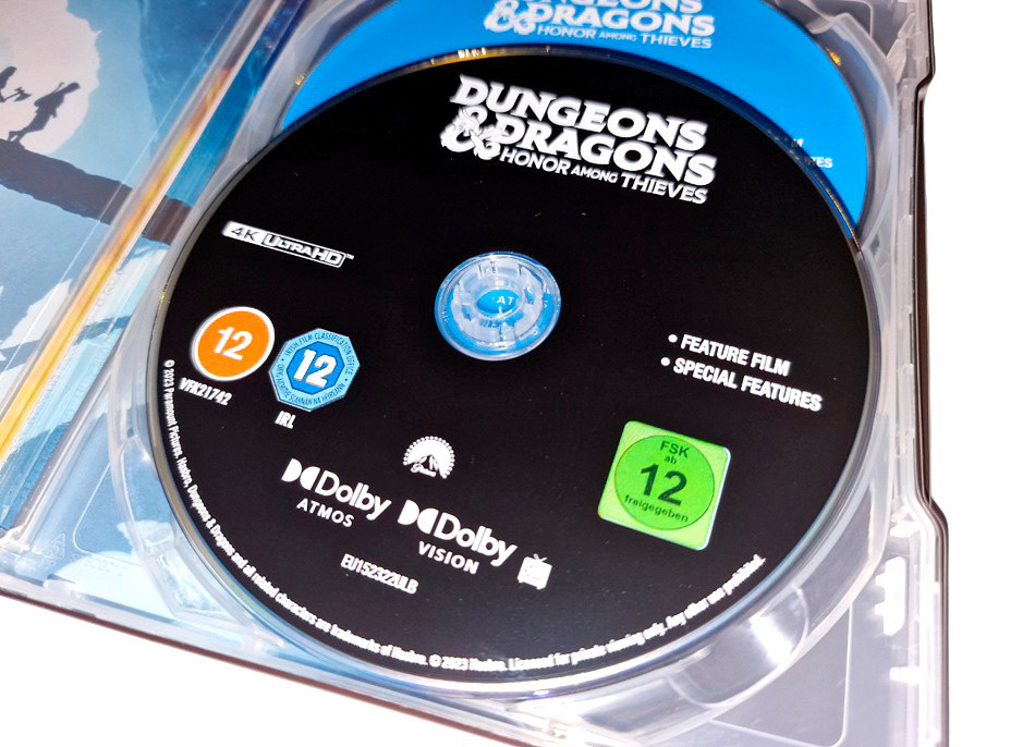 Fotografías del Steelbook de Dungeons & Dragons: Honor entre Ladrones en UHD 4K y Blu-ray (Italia) 13