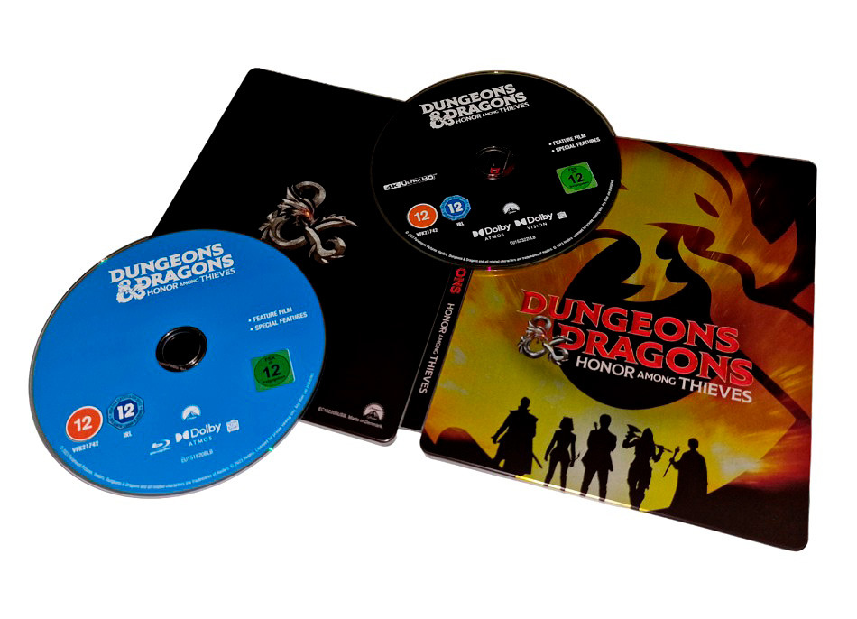 Fotografías del Steelbook de Dungeons & Dragons: Honor entre Ladrones en UHD 4K y Blu-ray (Italia) 17