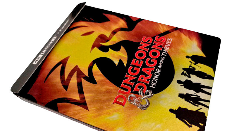 Fotografías del Steelbook de Dungeons & Dragons: Honor entre Ladrones en UHD 4K y Blu-ray (Italia)