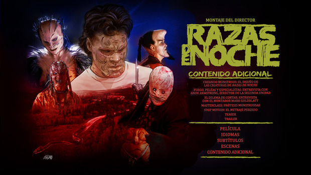 Fecha y contenidos de la edición especial de Razas de Noche en Blu-ray