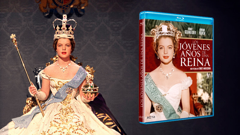 Edición oficial de Los Jóvenes Años de una Reina en Blu-ray