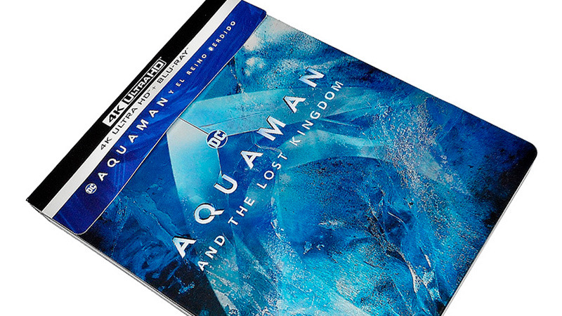 Fotografías del Steelbook de Aquaman y el Reino Perdido en UHD 4K y Blu-ray