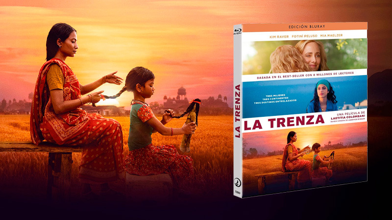 Blu-ray con funda para La Trenza, adaptación del bestseller de la directora