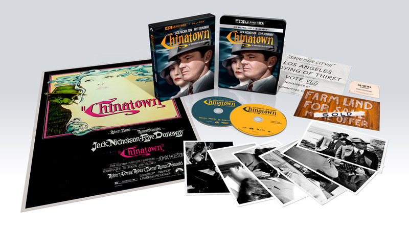 Confirmada en España la edición coleccionista Chinatown en UHD 4K