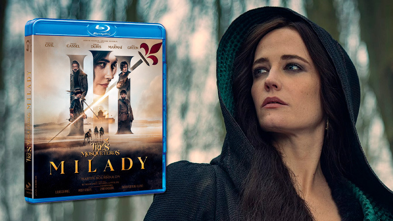 Los Tres Mosqueteros: Milady en Blu-ray y pack con las dos partes