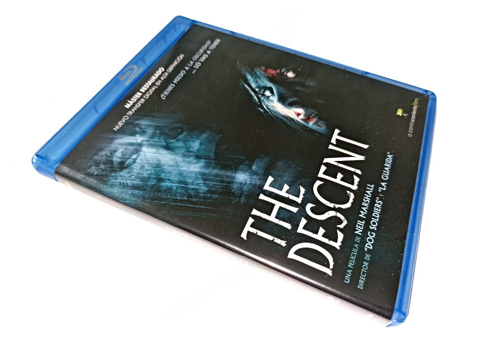 Fotografías de la edición con funda y dos discos de The Descent Blu-ray 9