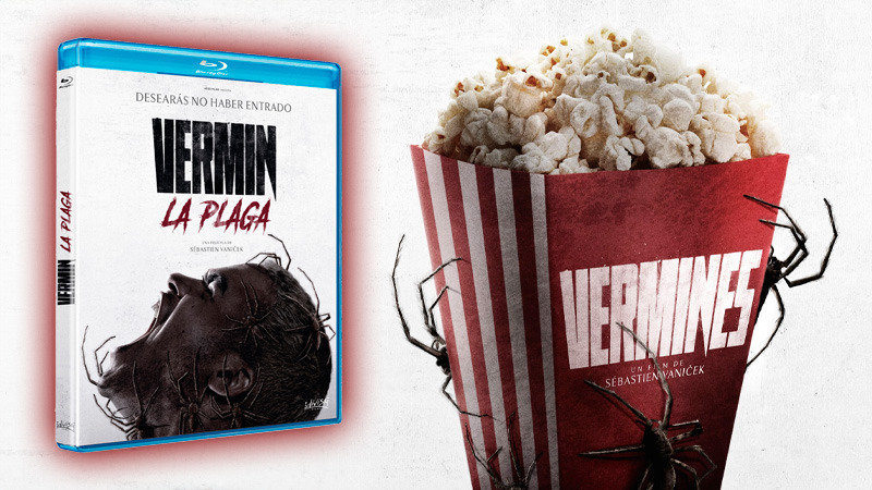 Vermin: La Plaga en Blu-ray, ¿te dan miedo las arañas?
