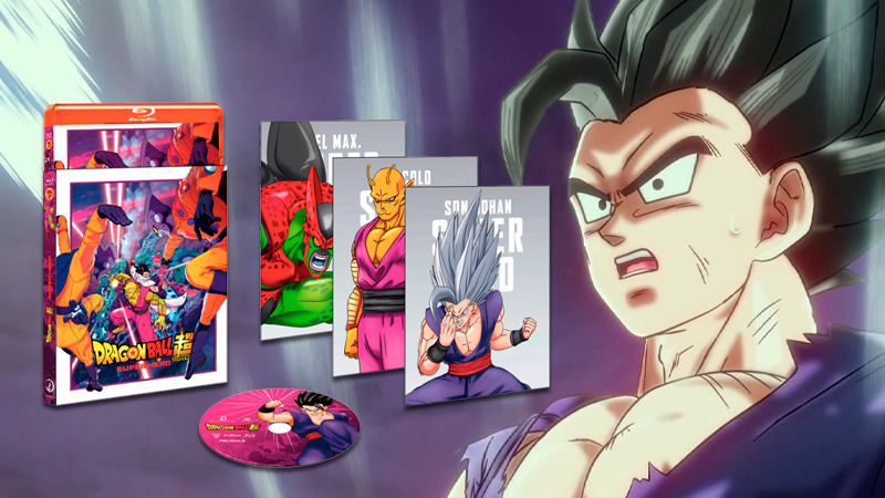 La película Dragon Ball Super: Super Hero en Blu-ray