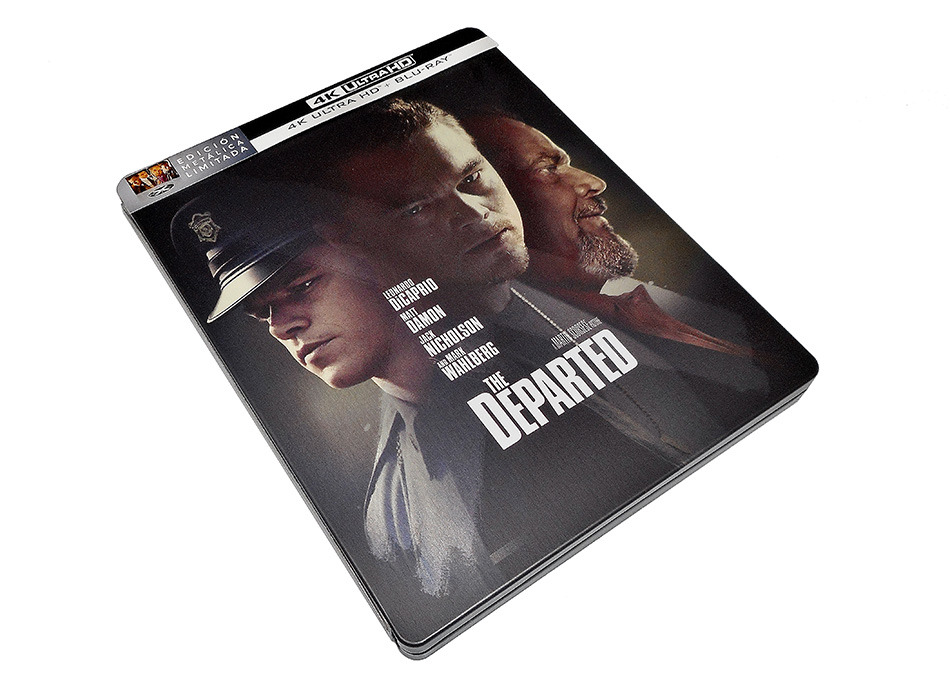 Fotografías del Steelbook de Infiltrados en UHD 4K y Blu-ray 2