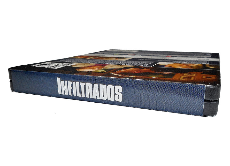 Fotografías del Steelbook de Infiltrados en UHD 4K y Blu-ray 4