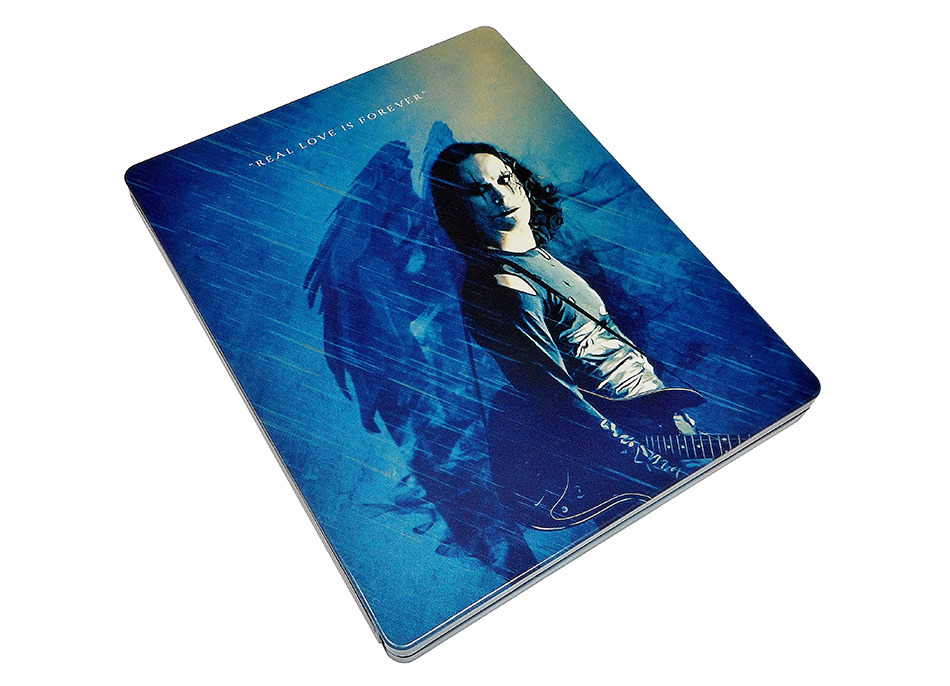 Fotografías del Steelbook azul de El Cuervo en UHD 4K y Blu-ray 7