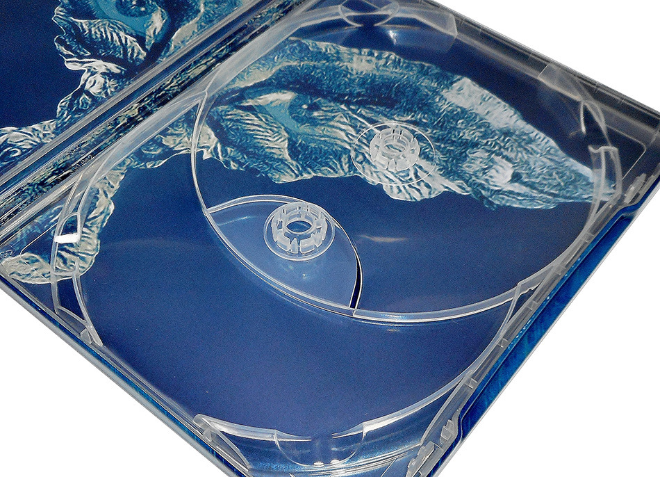 Fotografías del Steelbook azul de El Cuervo en UHD 4K y Blu-ray 14