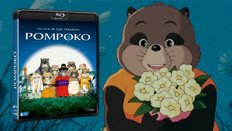 Pompoko -de Studio Ghibli- por primera vez en Blu-ray