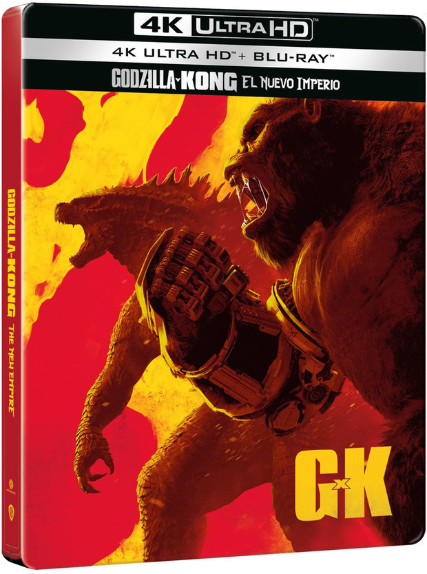 Godzilla y Kong: El Nuevo Imperio - Edición Metálica Ultra HD Blu-ray 1