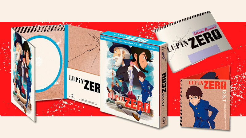 Edición coleccionista de la serie Lupin Zero en Blu-ray