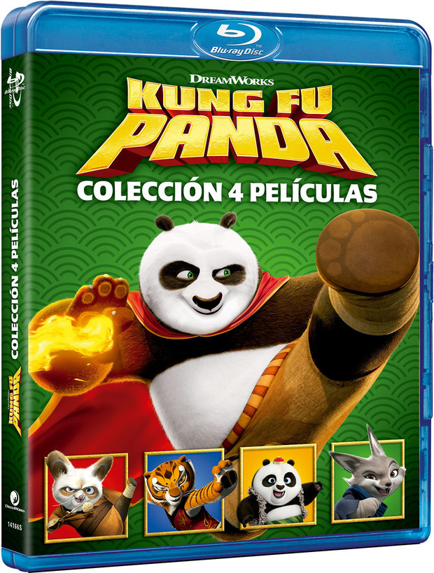 Kung Fu Panda - Colección 4 Películas Blu-ray 2