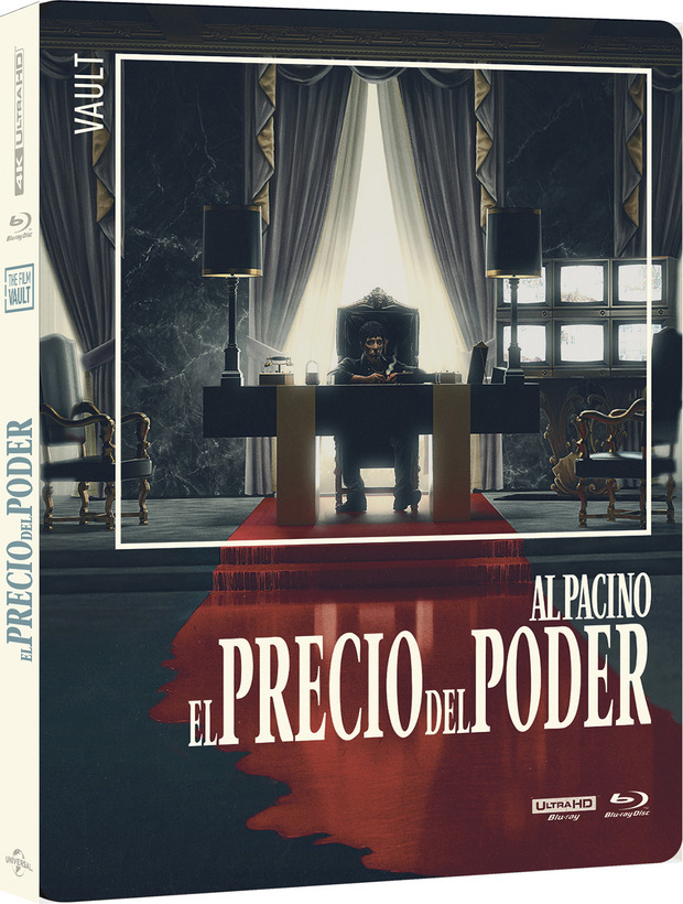 El Precio del Poder - The Film Vault (Edición Metálica) Ultra HD Blu-ray 1