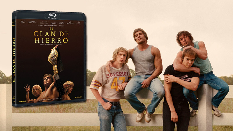 Diseño y contenidos del Blu-ray de El Clan de Hierro