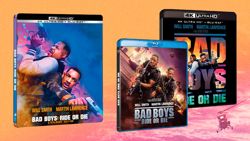Diseños y datos de Bad Boys: Ride or Die en Blu-ray, UHD 4K y Steelbook