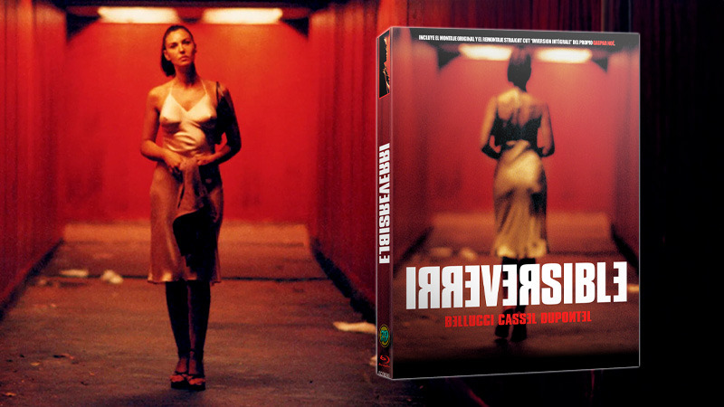 Todos los detalles de Irreversible -dirigida por Gaspar Noé- en Blu-ray