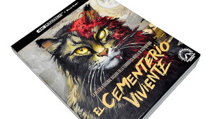 Fotografías de la edición coleccionista de El Cementerio Viviente en UHD 4K y Blu-ray