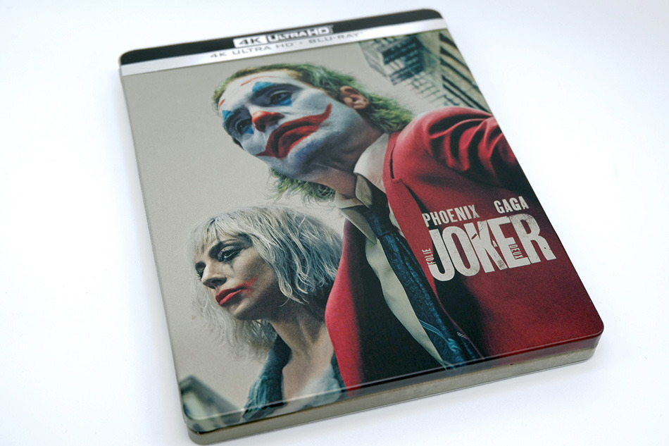 Fotografías del Steelbook de Joker: Folie à Deux en UHD 4K y Blu-ray 1