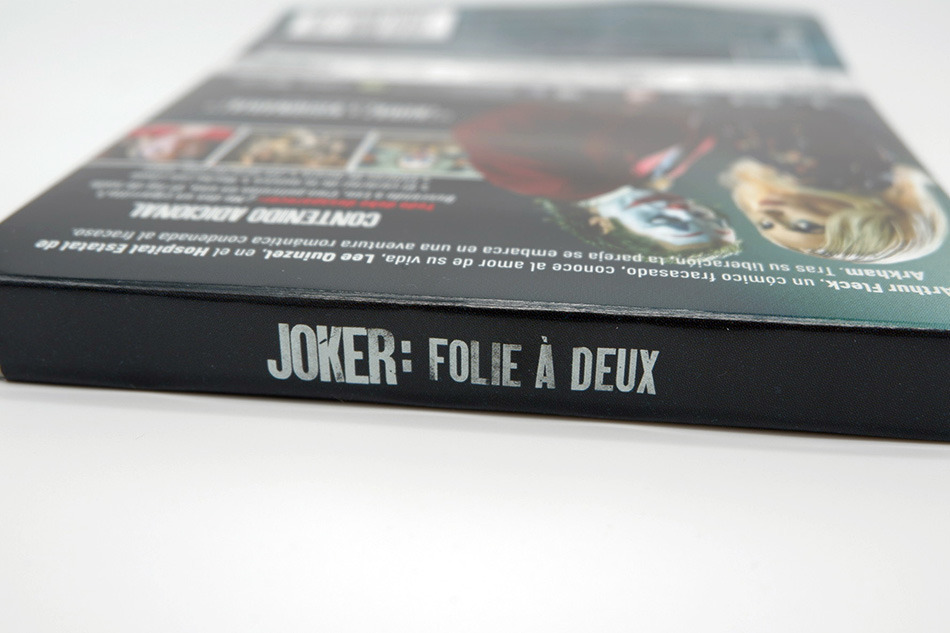 Fotografías del Steelbook de Joker: Folie à Deux en UHD 4K y Blu-ray 2