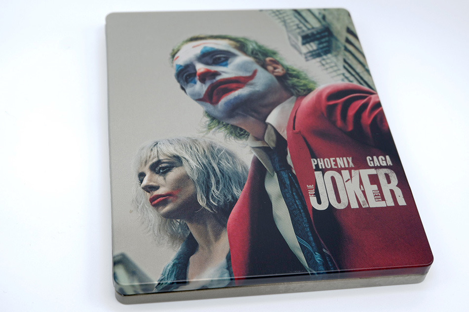 Fotografías del Steelbook de Joker: Folie à Deux en UHD 4K y Blu-ray 8