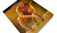 Fotografías del Steelbook ocre de Gladiator II en UHD 4K y Blu-ray