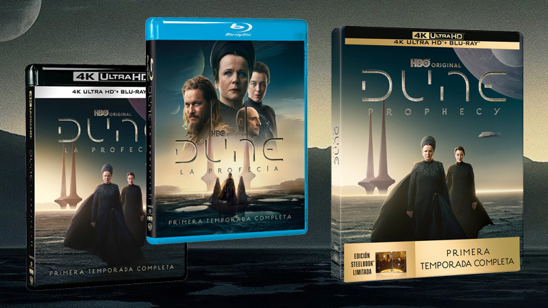 Primera temporada de Dune: La Profecía en Blu-ray y UHD 4K 