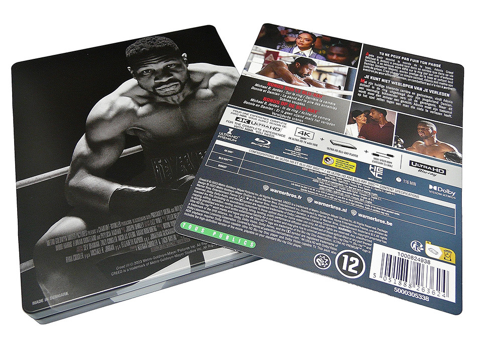 Fotografías del Steelbook de Creed III en UHD 4K (Francia) 6