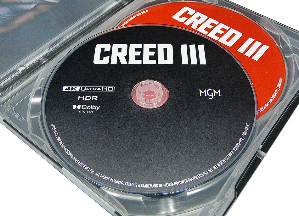 Fotografías del Steelbook de Creed III en UHD 4K (Francia) 12