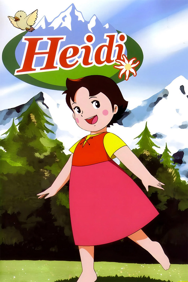 Anuncio oficial del Blu-ray de Heidi 1